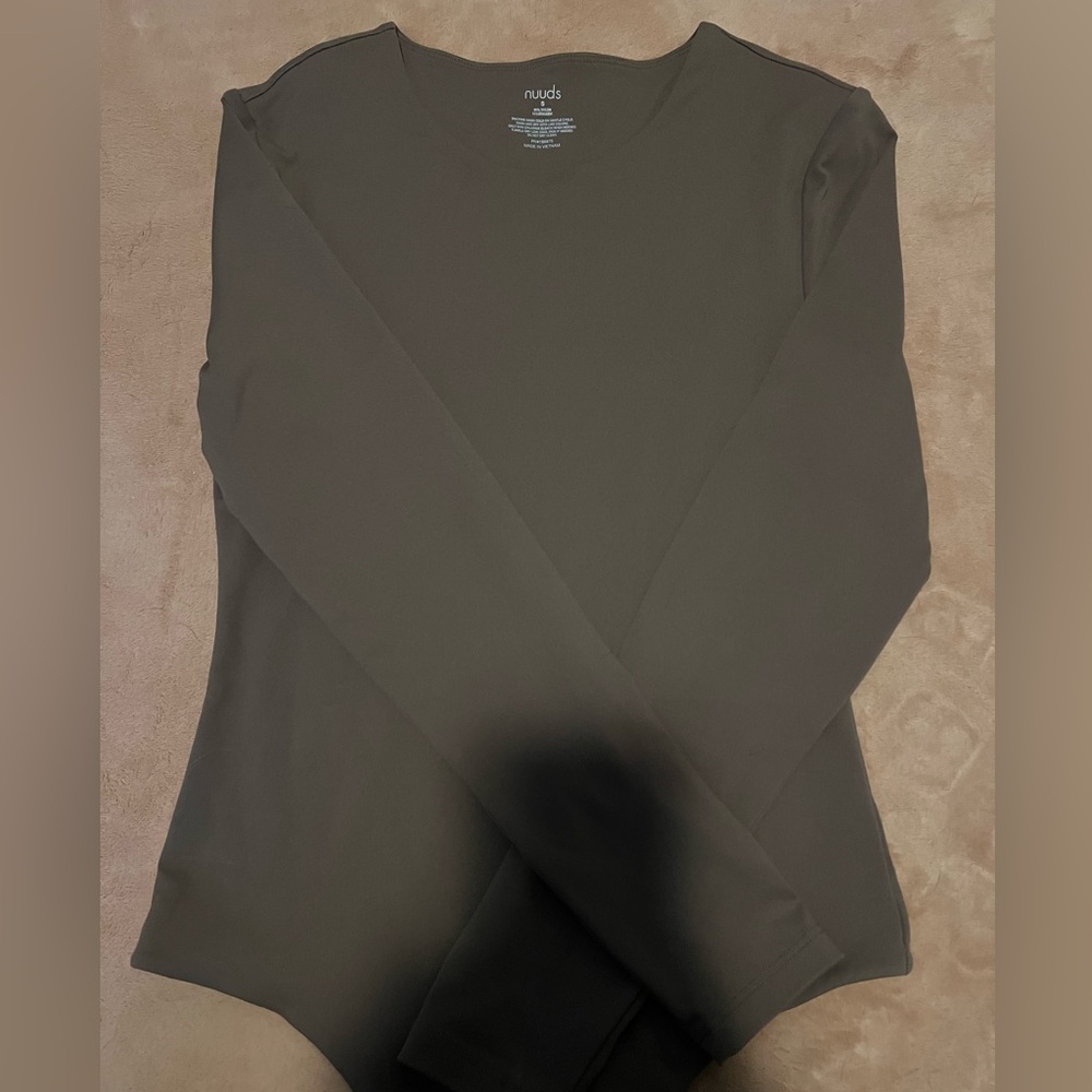 Nuuds long sleeve body suit - Mocha
